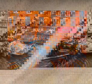 Bugatti Racing Painting