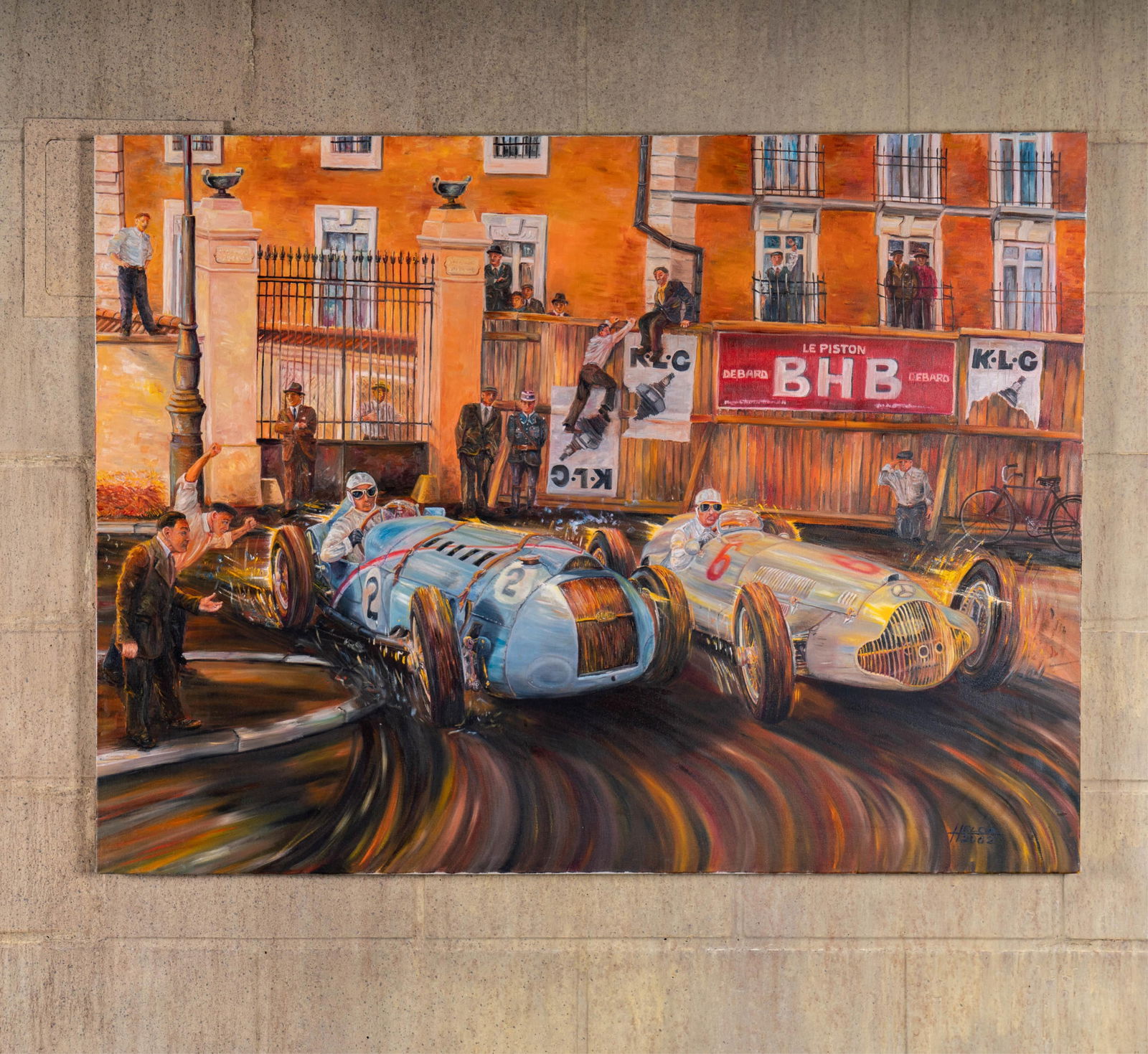 Bugatti Racing Painting (1 of 12)