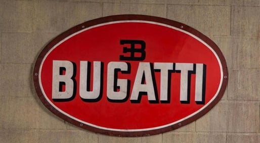 Bugatti Shop Sign