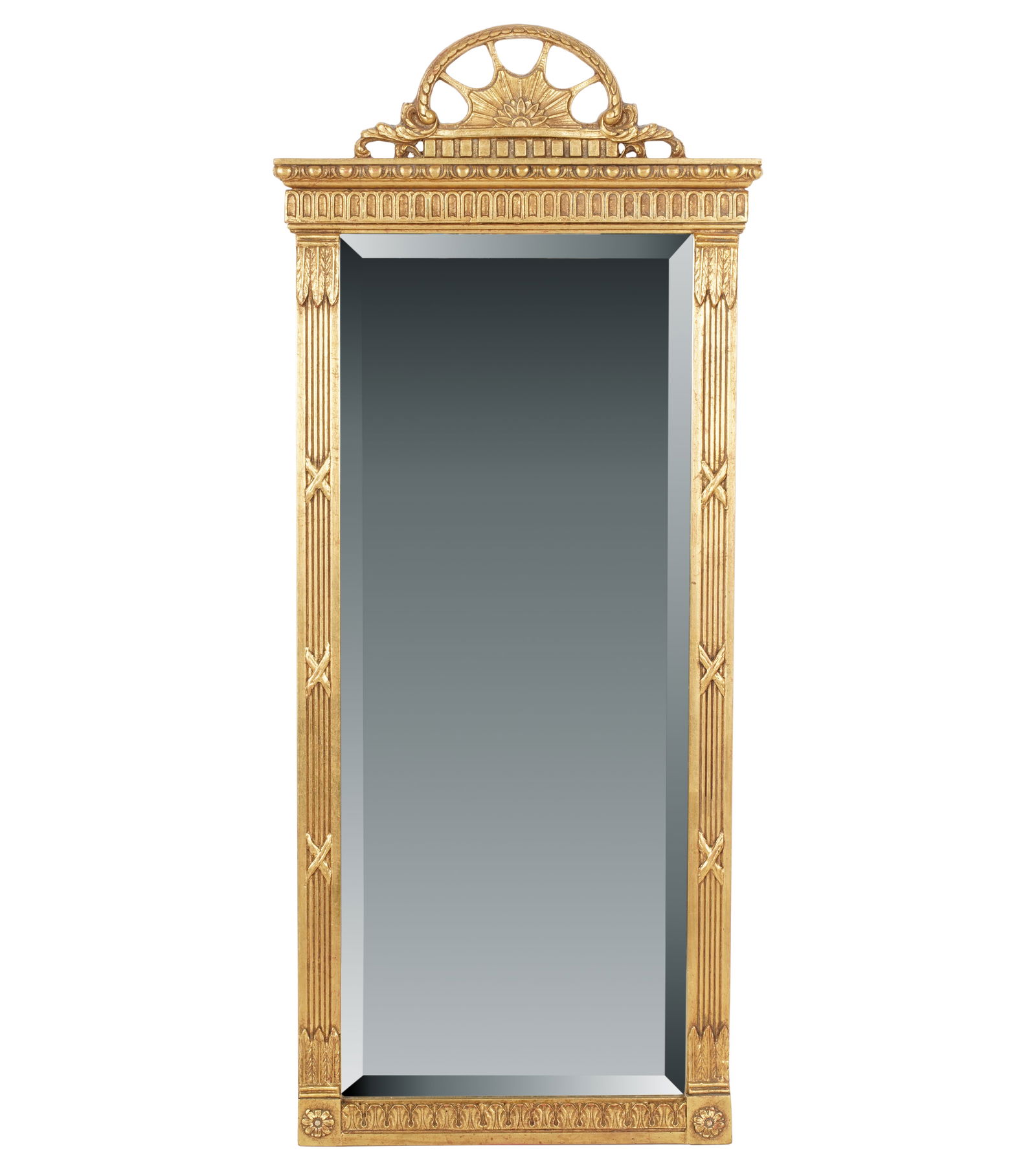 A Neoclassical-Style Giltwood Mirror (1 of 9)