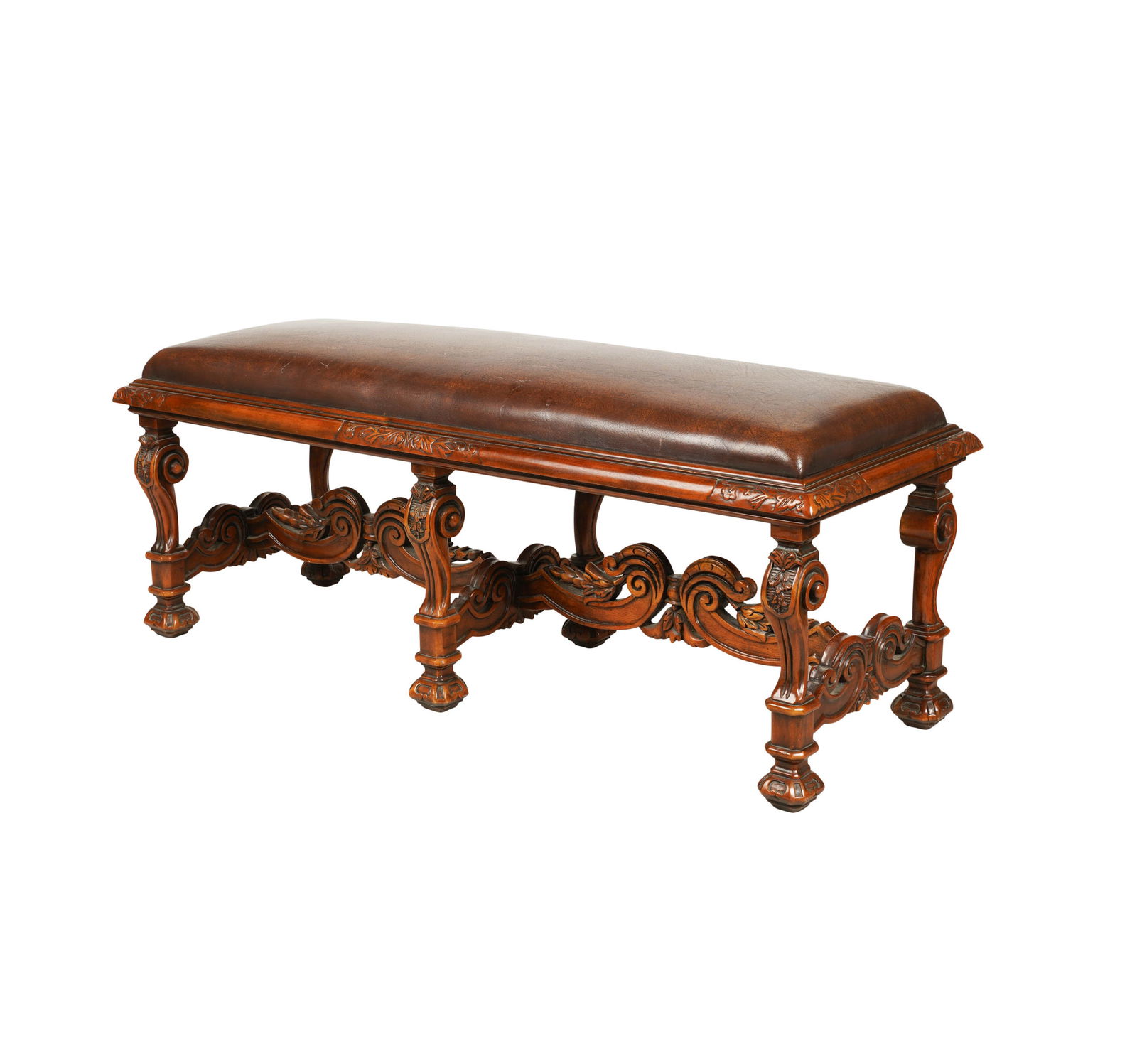 A Theodore Alexander Baroque-Style Bench (1 of 8)