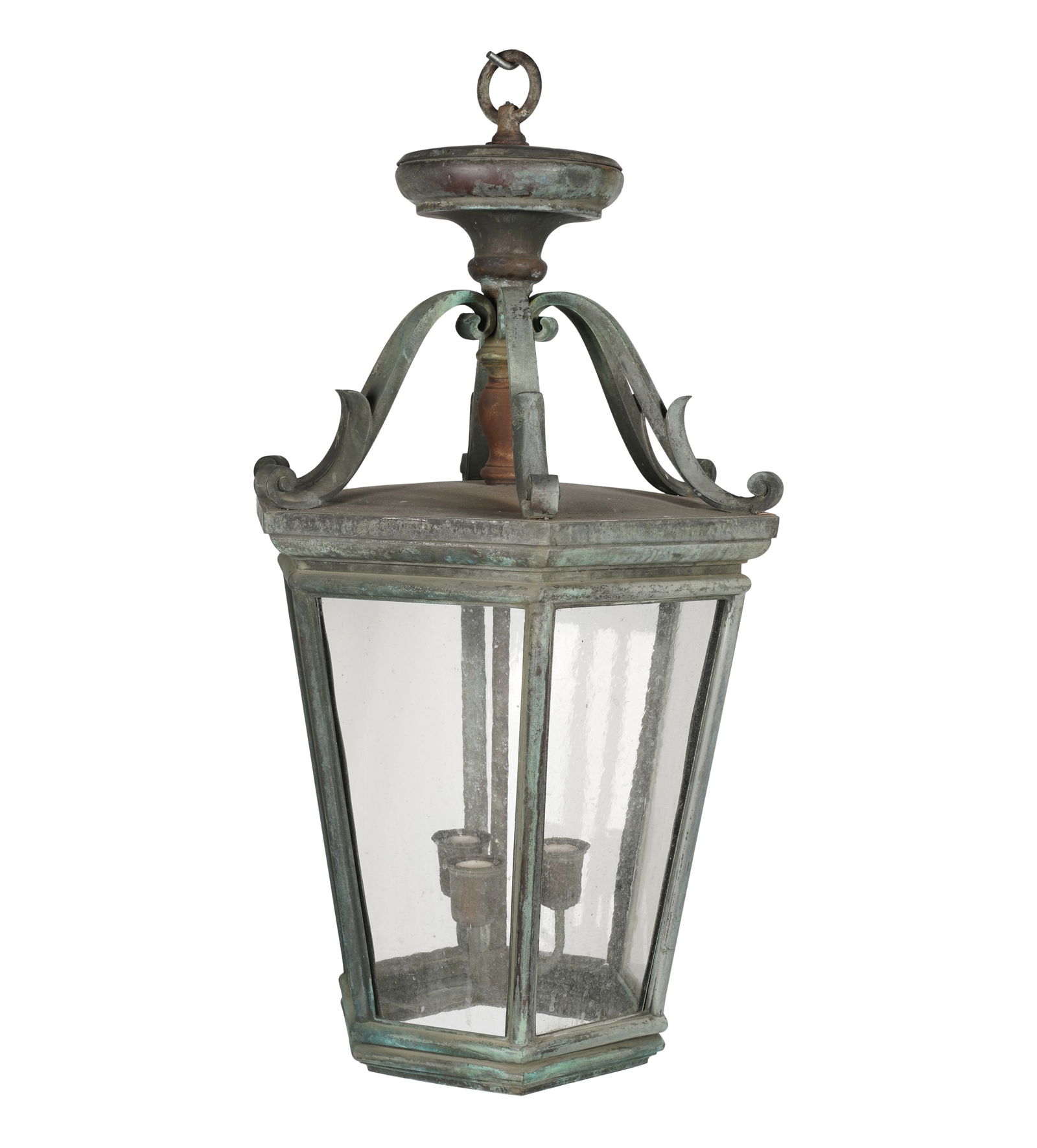 A Bronze Hanging Lantern (1 of 7)