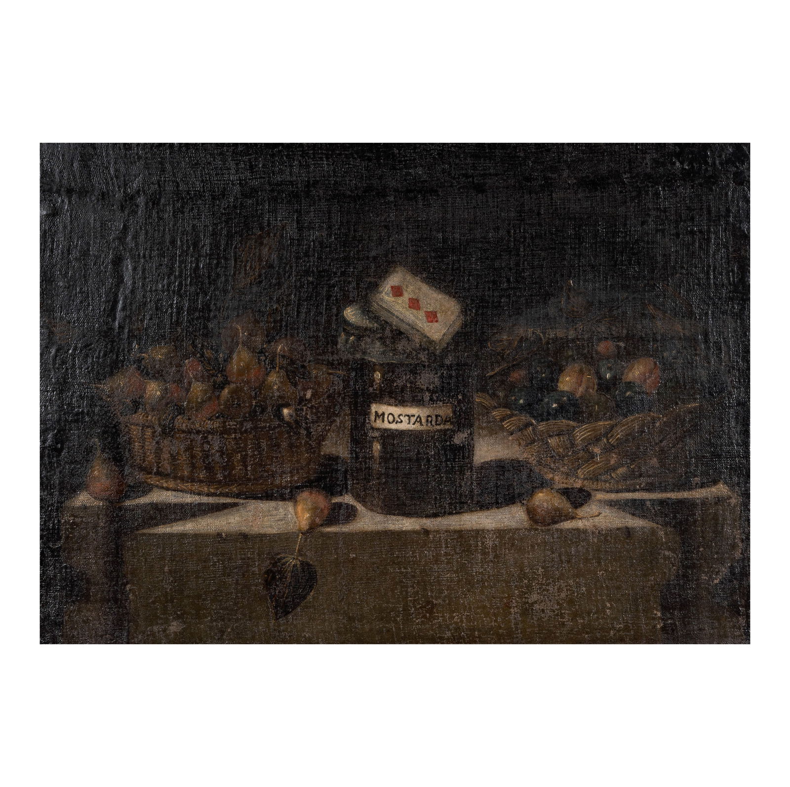 Continental School: Still Life with Mostarda Jar (1 of 8)