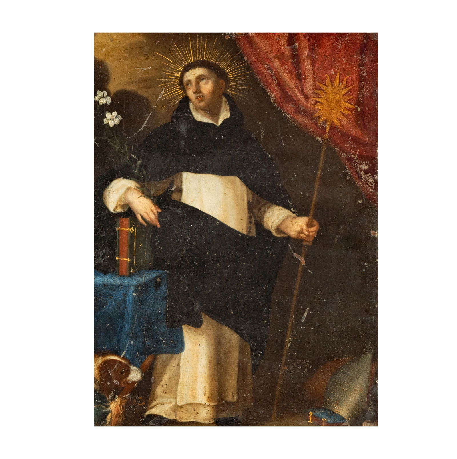 Colonial Latin American School: Saint Dominiscus (1 of 9)