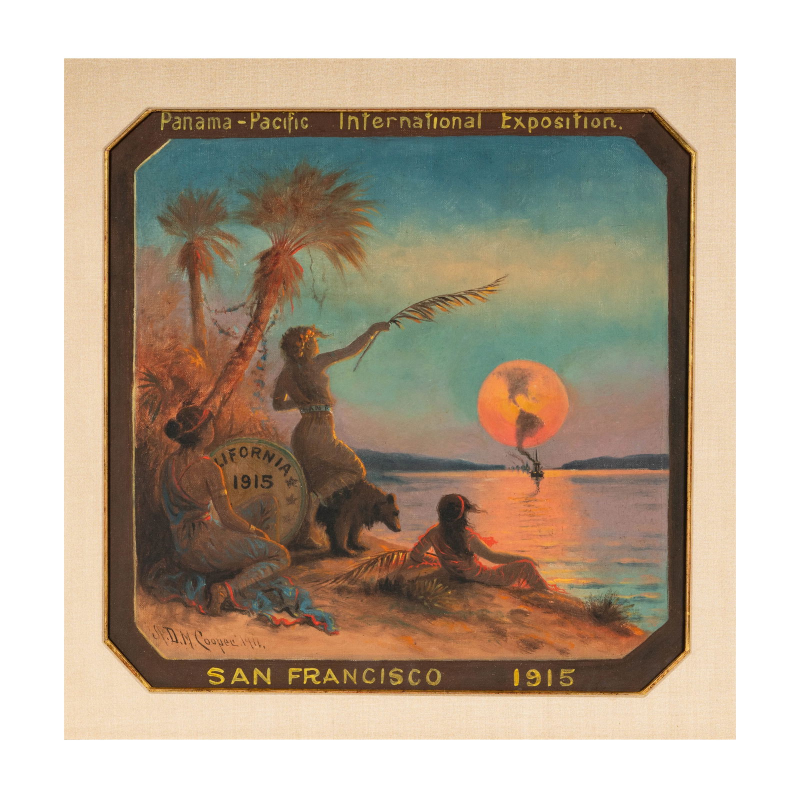 Astley David Middleton Cooper (1856-1924): Seal of the Panama-Pacific International Exhibition (1 of 12)