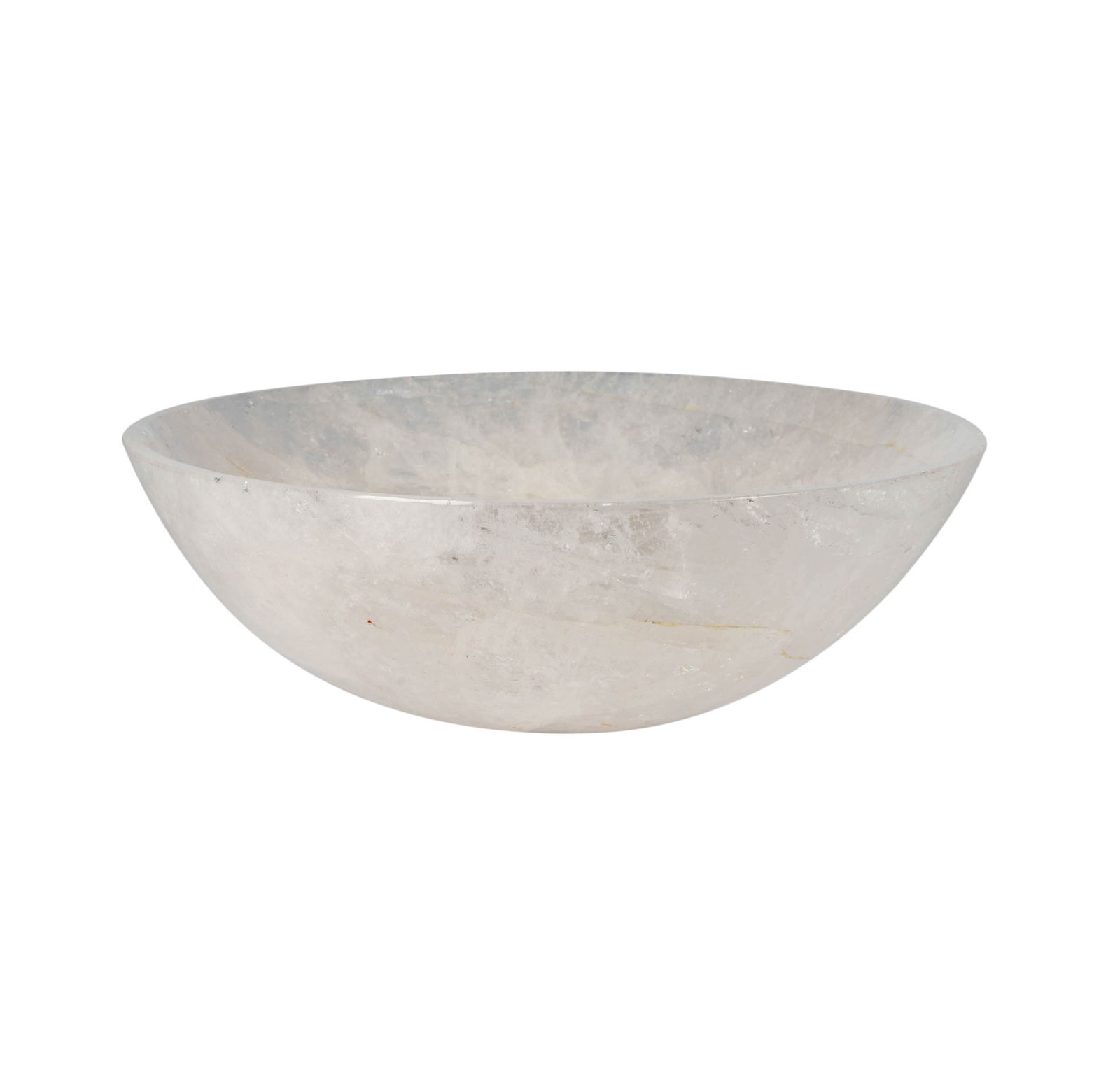 An Antique Rock Crystal Center Bowl (1 of 10)