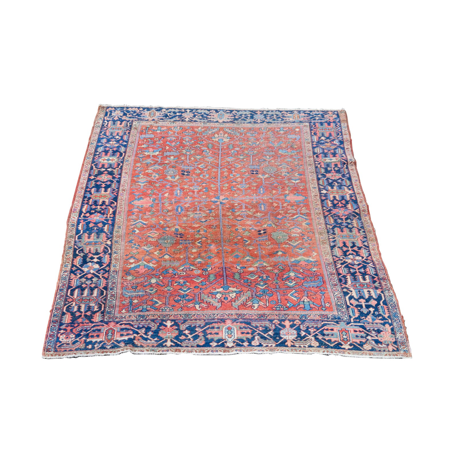 A Persian Rug 11'6 x 8'8: Heriz; wool on cotton 11'6 x 8'8