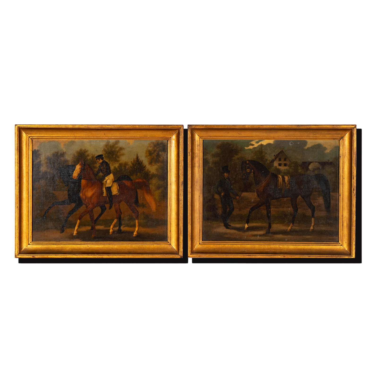 19th Century: Two Works (Equestrian Scenes) (1 of 10)