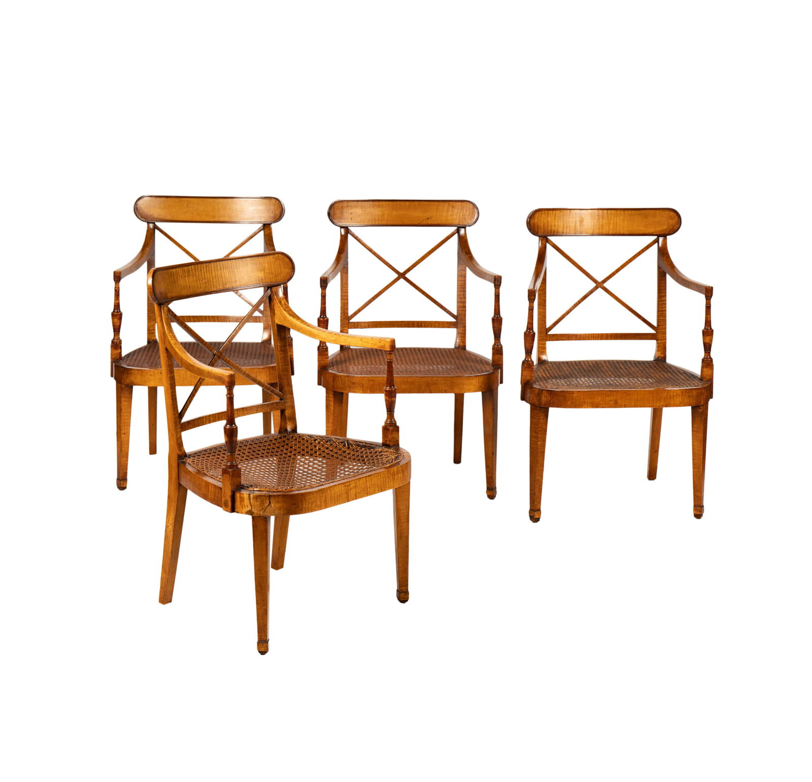 A Set of English Neoclassical style Armchairs (1 of 15)