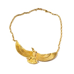 14 Karat Yellow Gold 'Nekhbet' Necklace
