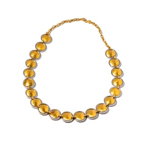 Gurhan High Karat Yellow Gold and Diamond Necklace