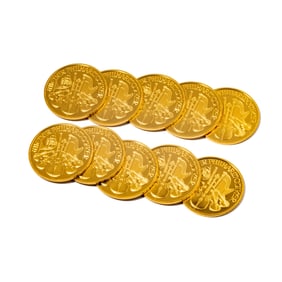 10 Australian Philharmonic Gold Coins