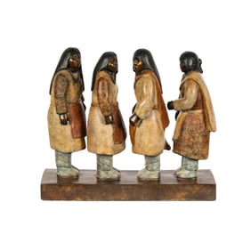 Doug Hyde (B. 1946): Four Sisters