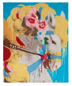 Marilyn A. Minter (B. 1948): Dilettette No. Two