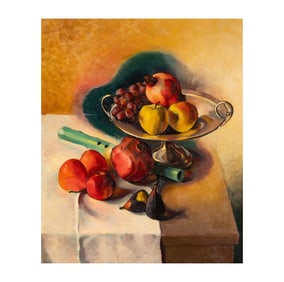 Stanton Macdonald-Wright (1890-1973): Still Life with Flute