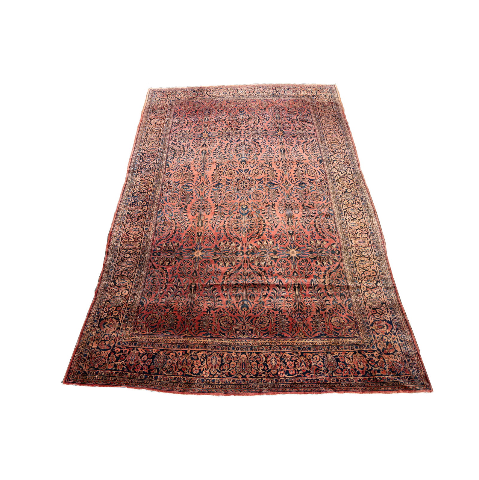 A Persian Rug 15'8" x 9'11": wool on cotton 15'8" x 9'11"