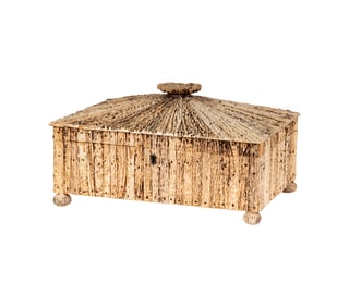 An Anglo-Indian Horn Workbox