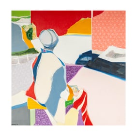 Tadashi Asoma (1923-2017): Red Sky