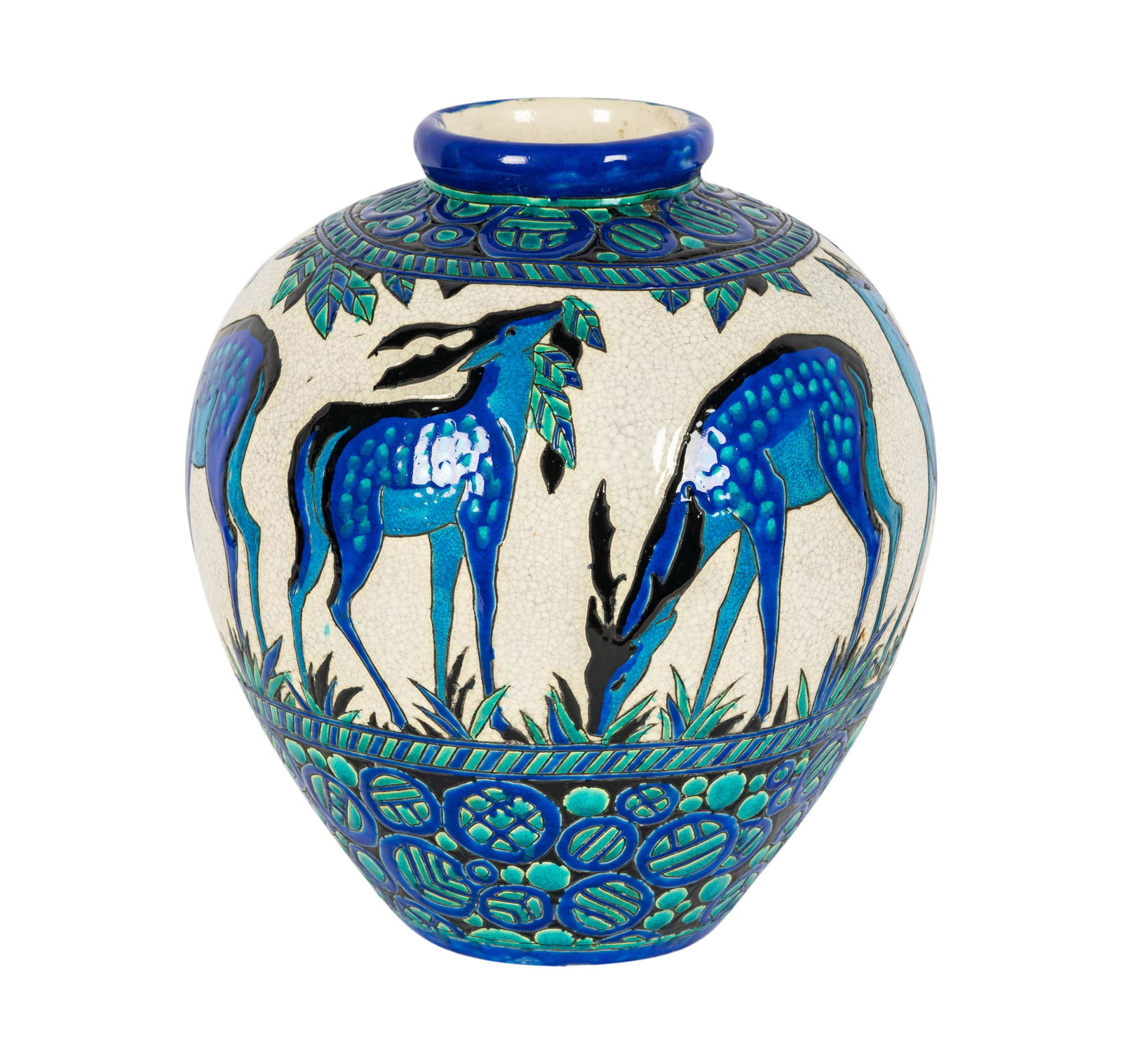 Charles Catteau (1880-1966): Large Art Deco Vase (1 of 13)