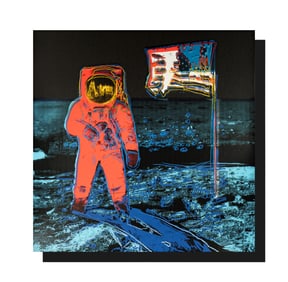 Andy Warhol (1928-1987): Man on the Moon