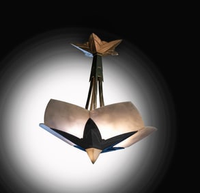 Albert Cheuret, French 1884-1966, Chandelier