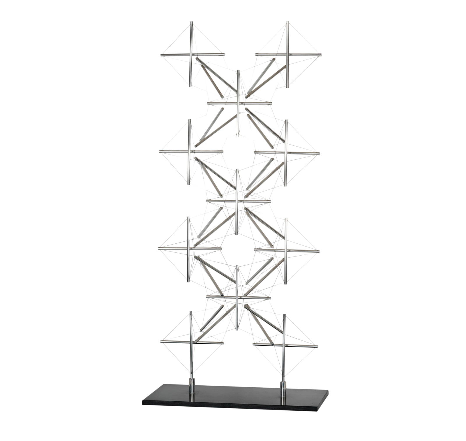 Kenneth D. Snelson (1927-2016): Planar-X Tower (1 of 9)