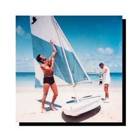 Slim Aarons (1916-2006): Boating in Antigua