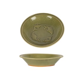 A Chinese Longquan Celadon Charger