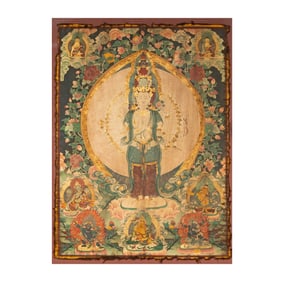 A Tibetan Thangka