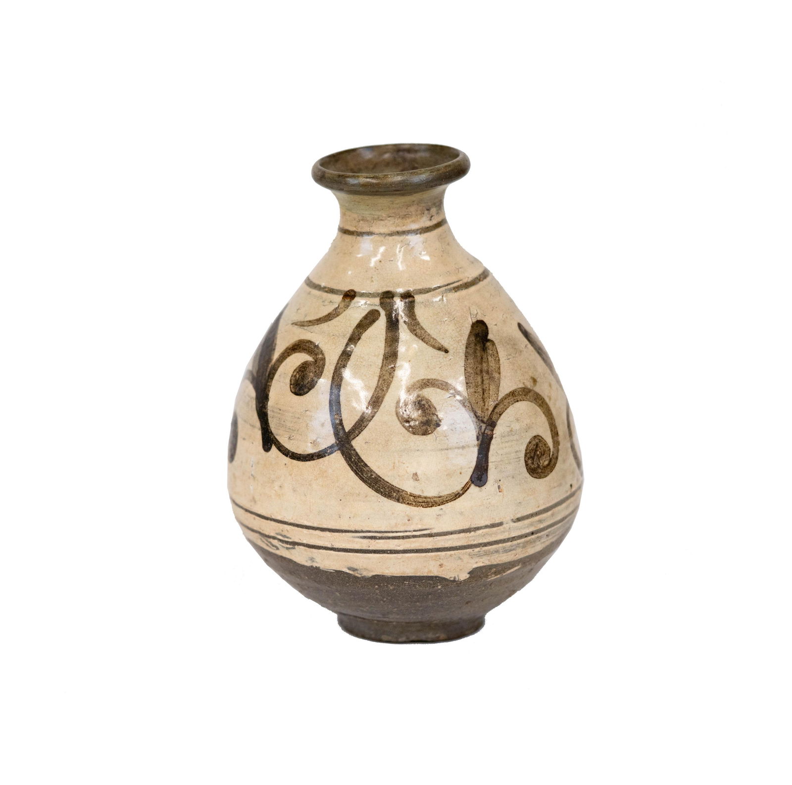 A Korean Ceramic Bottle Vase (1 of 10)