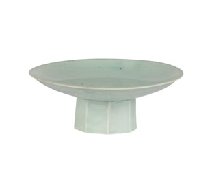 A Korean Molded Footed Dish