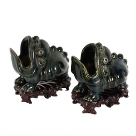 A Pair of Japanese Frogs