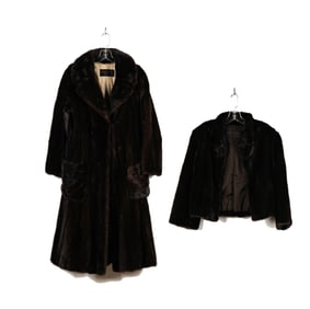 A Giba-Noblia Fur Coat and Jacket