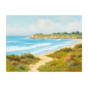 David Chapple, California B. 1947, Cambria Shores