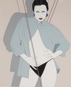 Patrick Nagel, American, 1945-1984, Lori