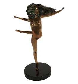 Tom Bennett, California B. 1952, Dancer