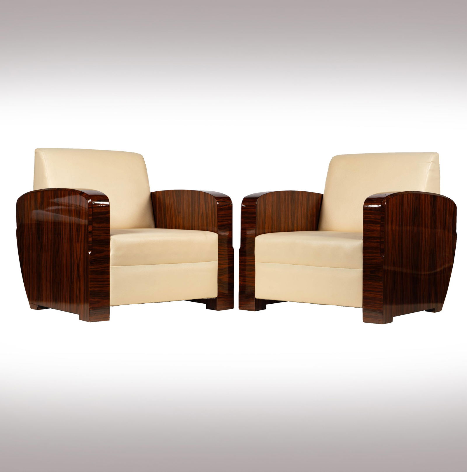 A Pair of Art Deco Style Armchairs (1 of 17)