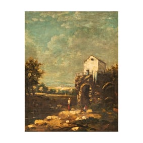 Style of Richard Wilson (1713 - 1782): Italian Landscape