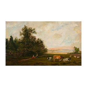 Continental School: Pastoral Landscape
