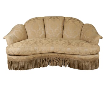A Custom Upholstered Loveseat