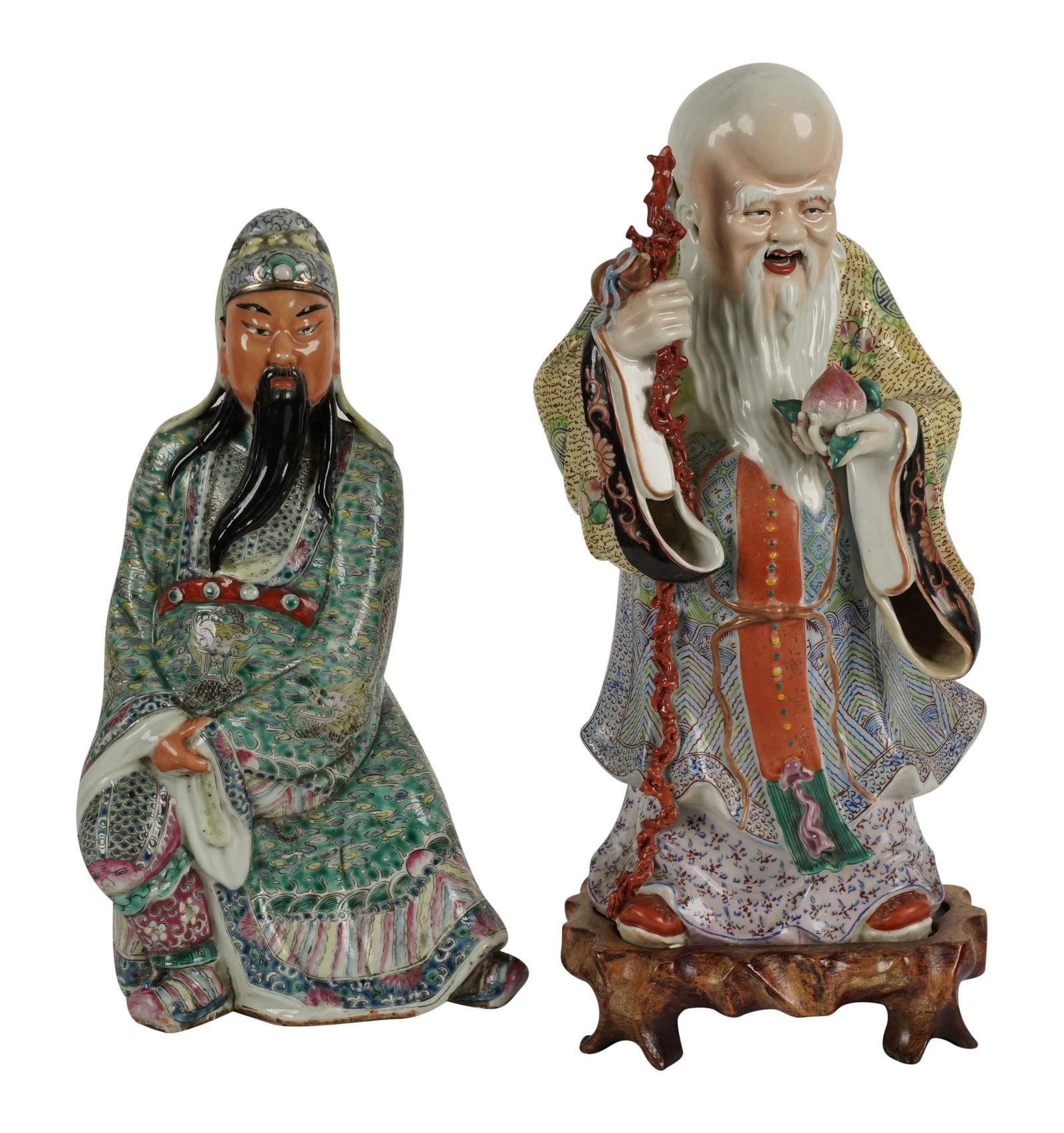 Two Asian Porcelain Figures (1 of 12)