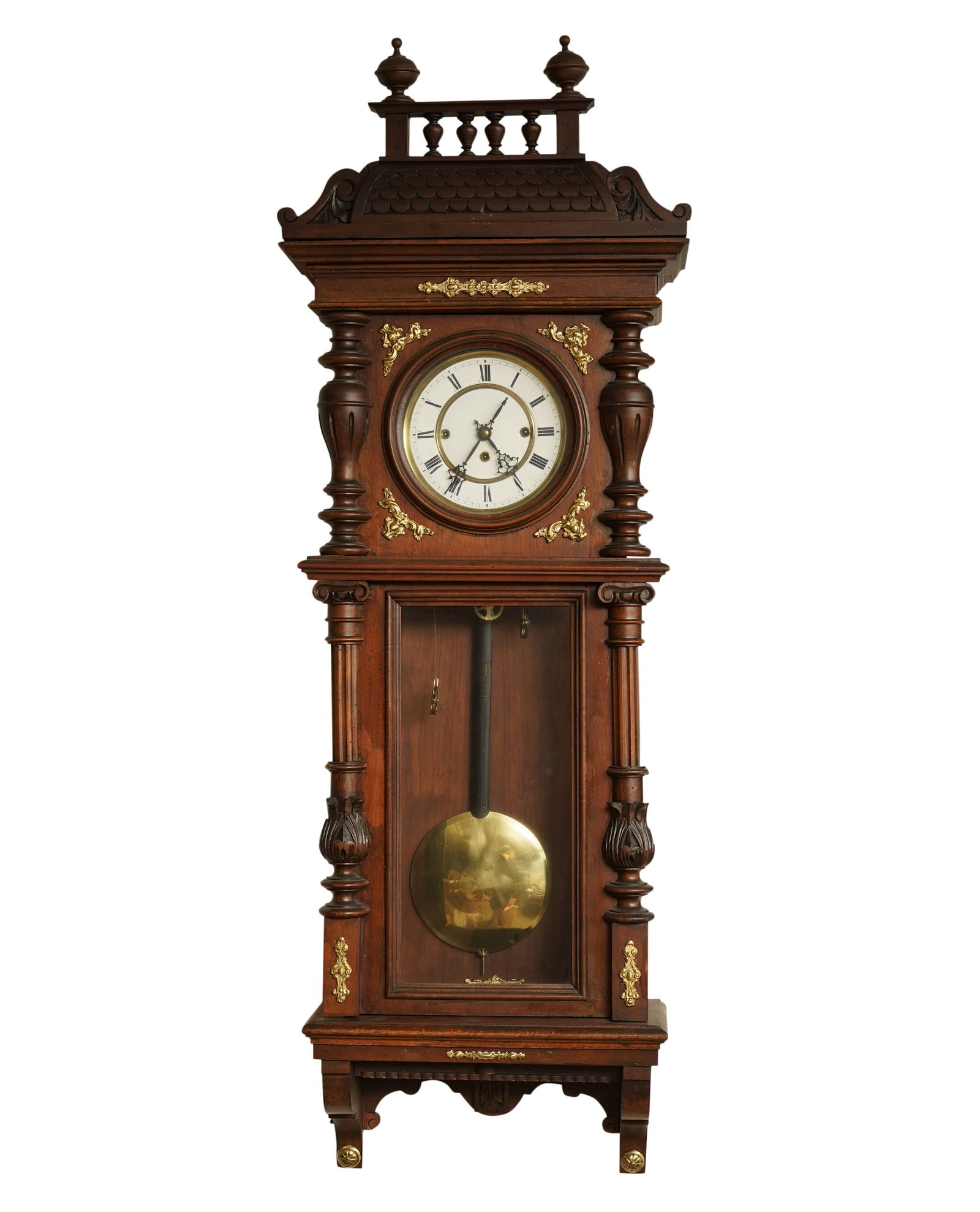 A German Black Forest Wall Clock (1 of 12)