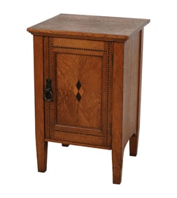 An Arts and Crafts Oak Side Cabinet