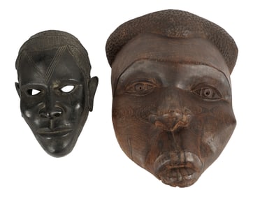 Two Tribal Masks