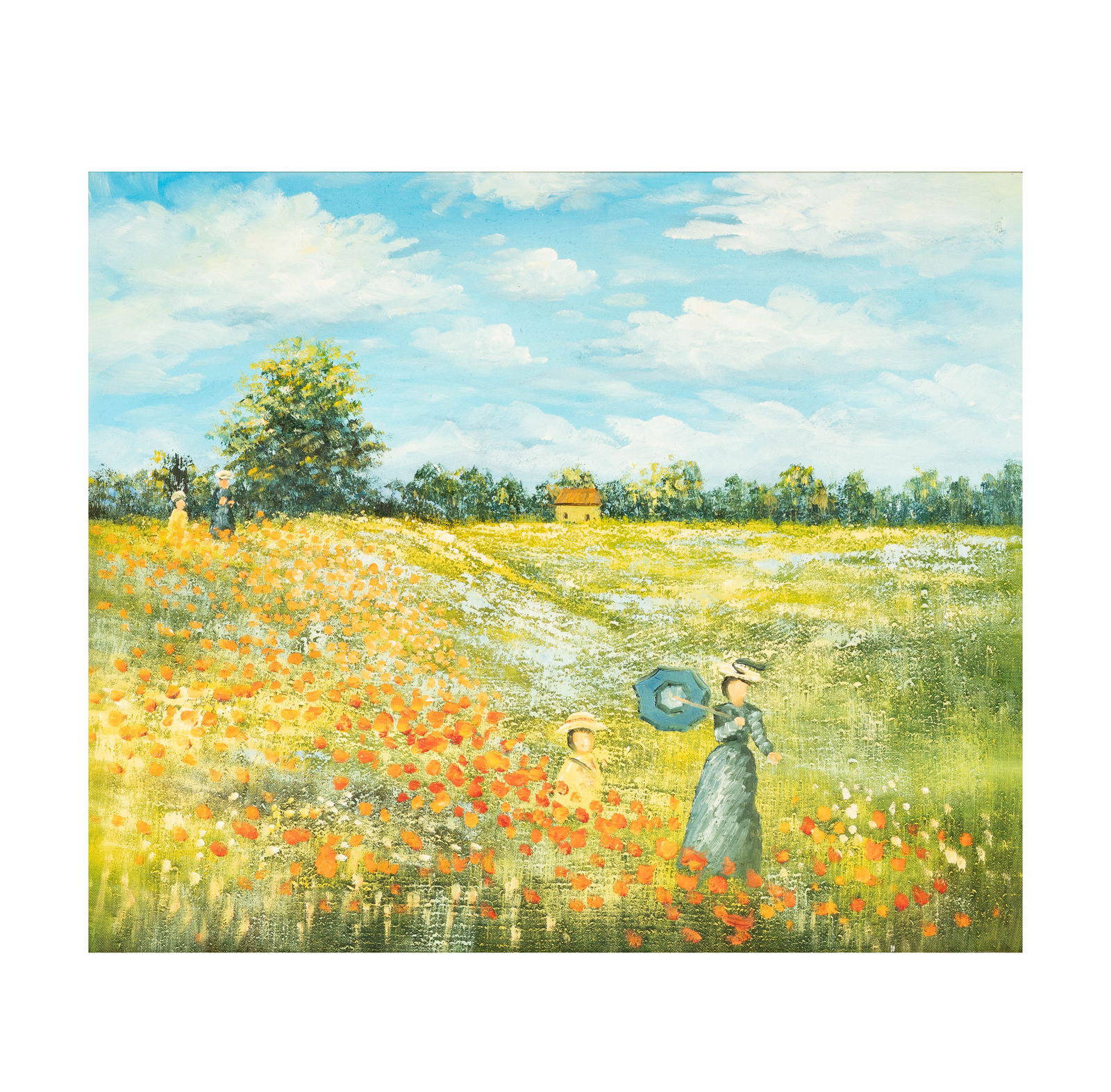 After Claude Monet: Poppy Field Landscape With Figures (1 of 8)