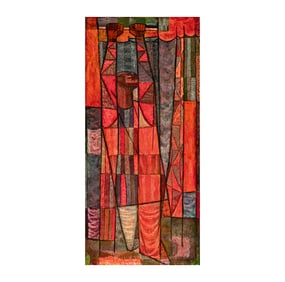 Ivan Schwebel, American (Active in Israel) 1932-2011, Cubist Figure