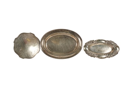 Three American Sterling Serving Pieces