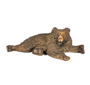 Nikolai Iwanowitsch Lieberich, Russian, 1828 - 1883,: Recumbent Bear