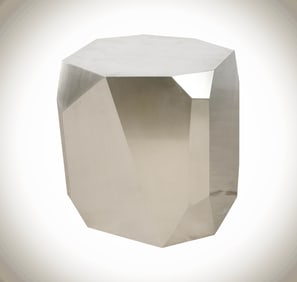 A Modernist Geometric End Table