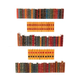 A Large Collection of Easton Press Leather-Bound Books